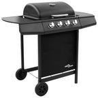 Vidaxl gasbarbecue-grill met 4 branders zwart