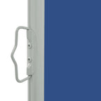 Vidaxl tuinscherm uittrekbaar 160x300 cm blauw