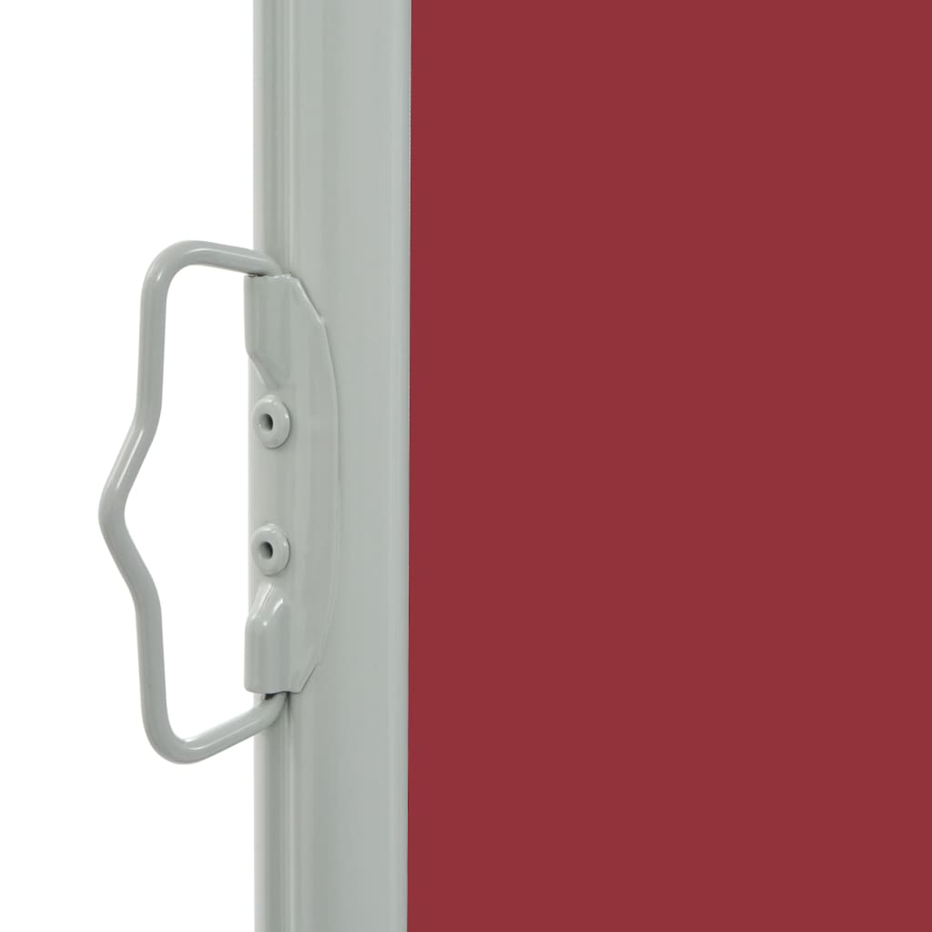 Vidaxl tuinscherm uittrekbaar 60x300 cm rood