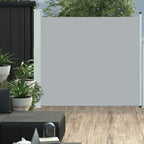 Vidaxl tuinscherm uittrekbaar 170x300 cm grijs