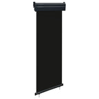 Vidaxl balkonscherm 65x250 cm zwart