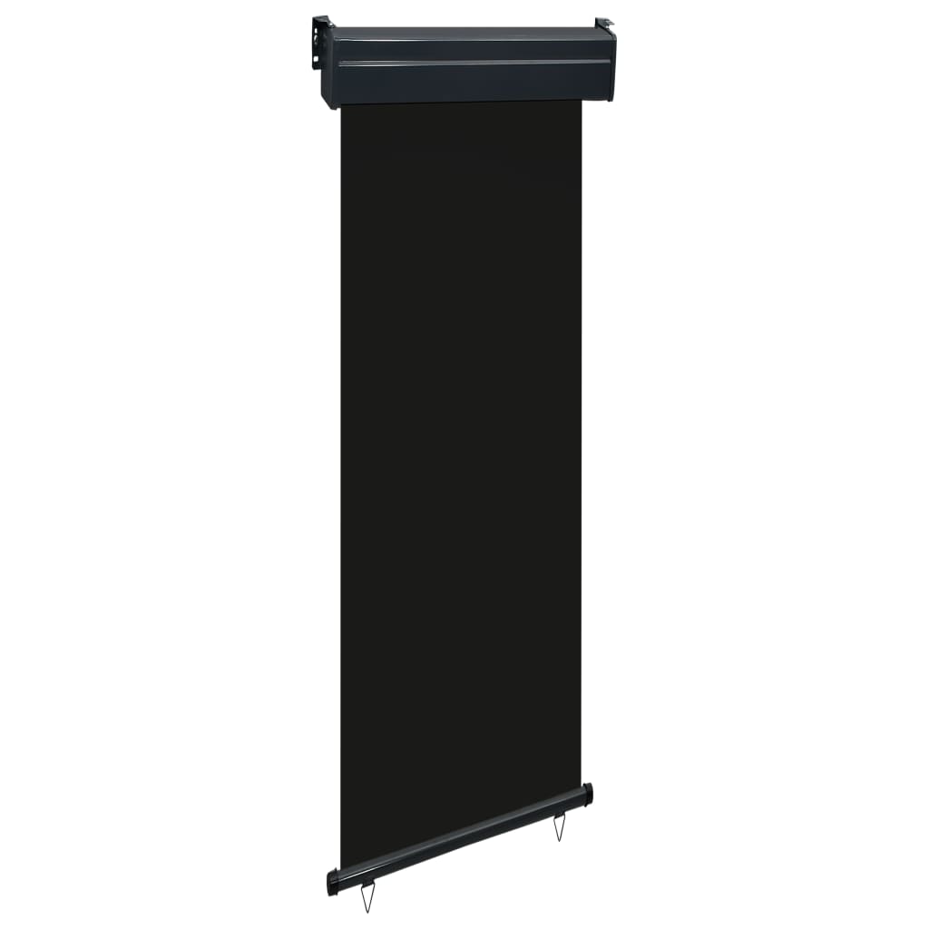 Vidaxl balkonscherm 65x250 cm zwart