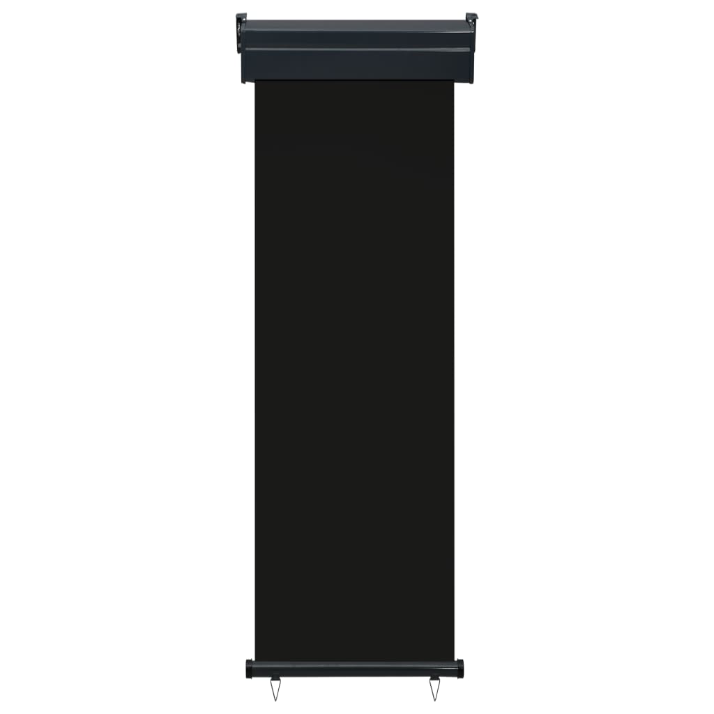 Vidaxl balkonscherm 65x250 cm zwart