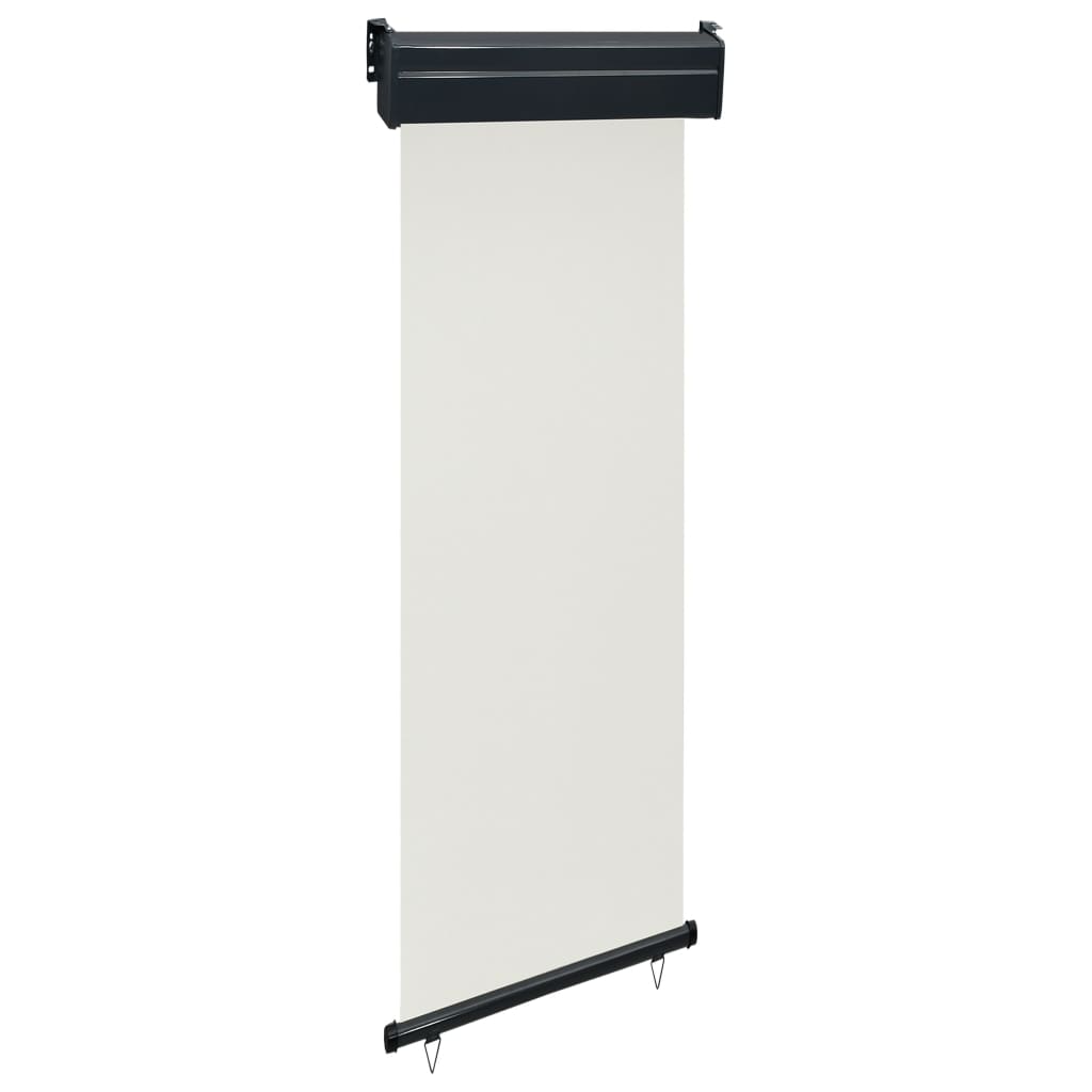 Vidaxl balkonscherm 65x250 cm crèmekleurig