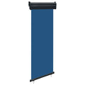 VidaXL Balkonscherm 65x250 cm blauw