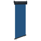 VidaXL Balkonscherm 65x250 cm blauw