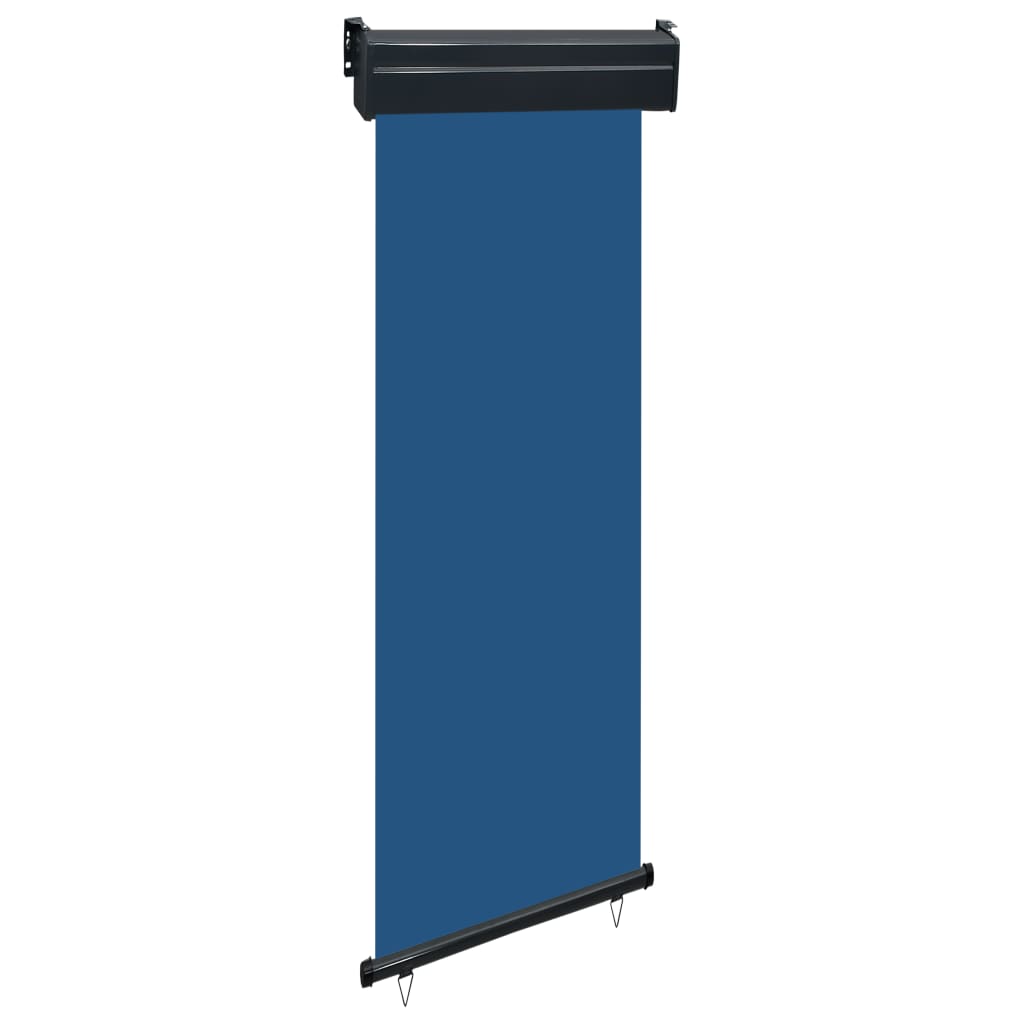 VidaXL Balkonscherm 65x250 cm blauw