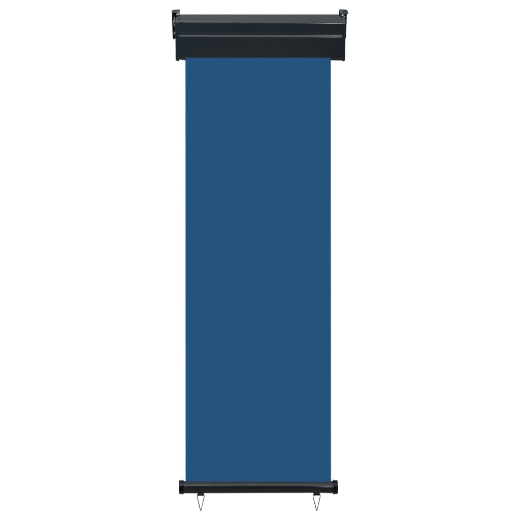 VidaXL Balkonscherm 65x250 cm blauw