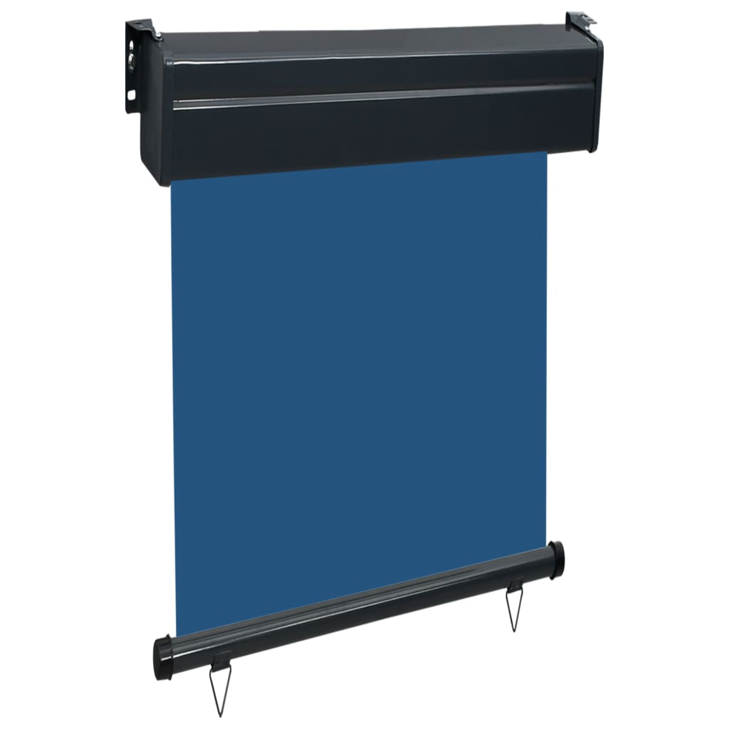 VidaXL Balkonscherm 65x250 cm blauw
