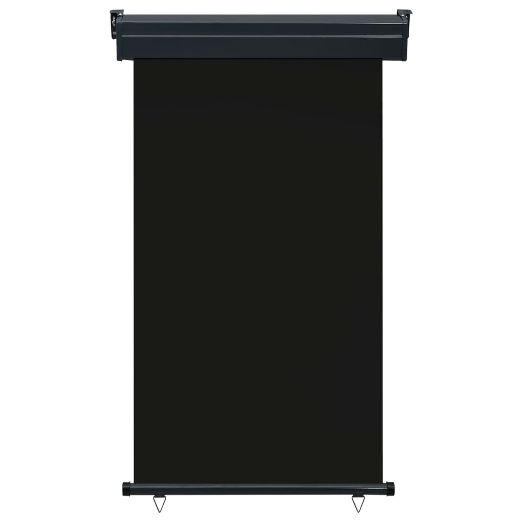 Vidaxl balkonscherm 105x250 cm zwart