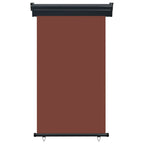 Vidaxl balkonscherm 105x250 cm bruin
