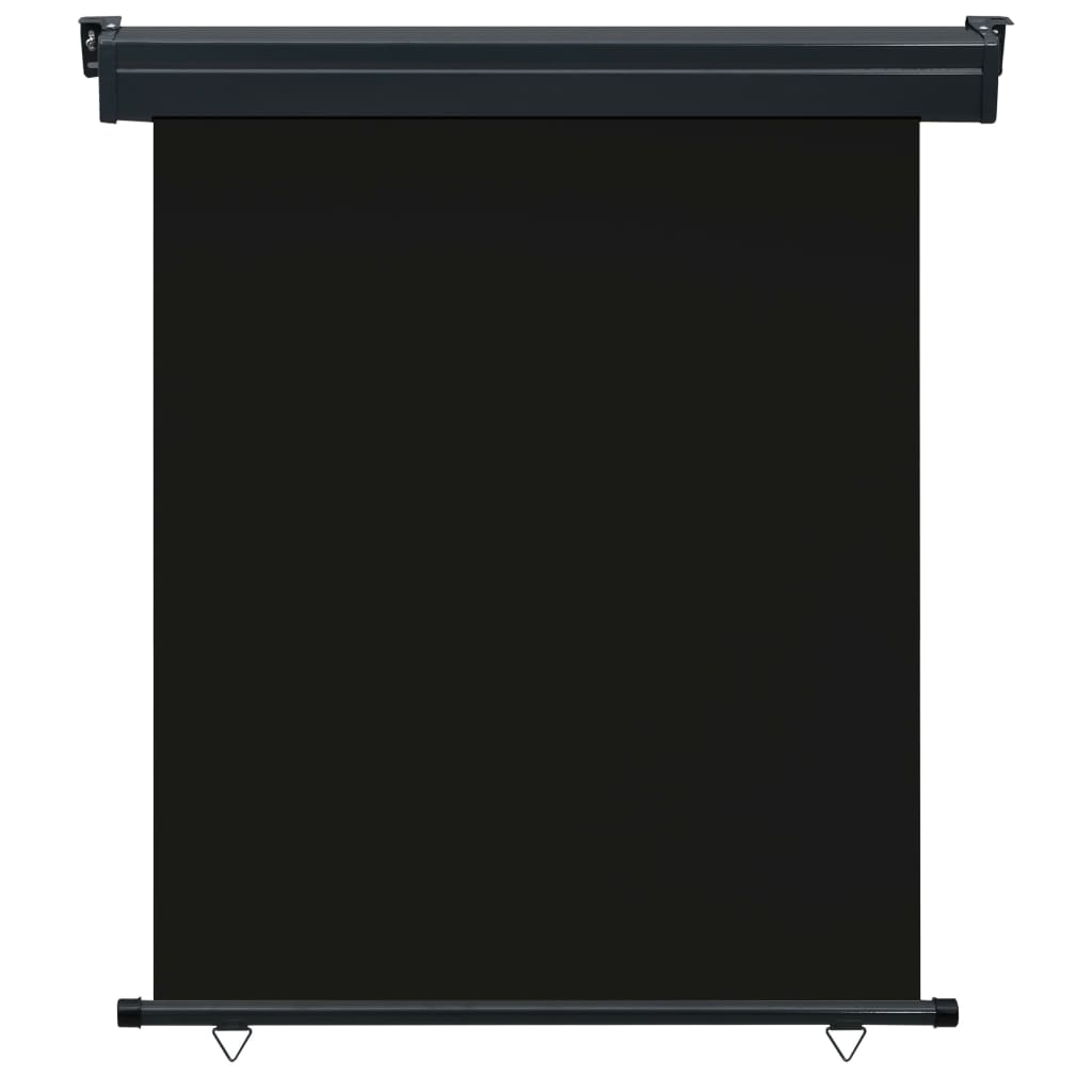Vidaxl balkonscherm 145x250 cm zwart