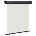 Vidaxl balkonscherm 145x250 cm crèmekleurig