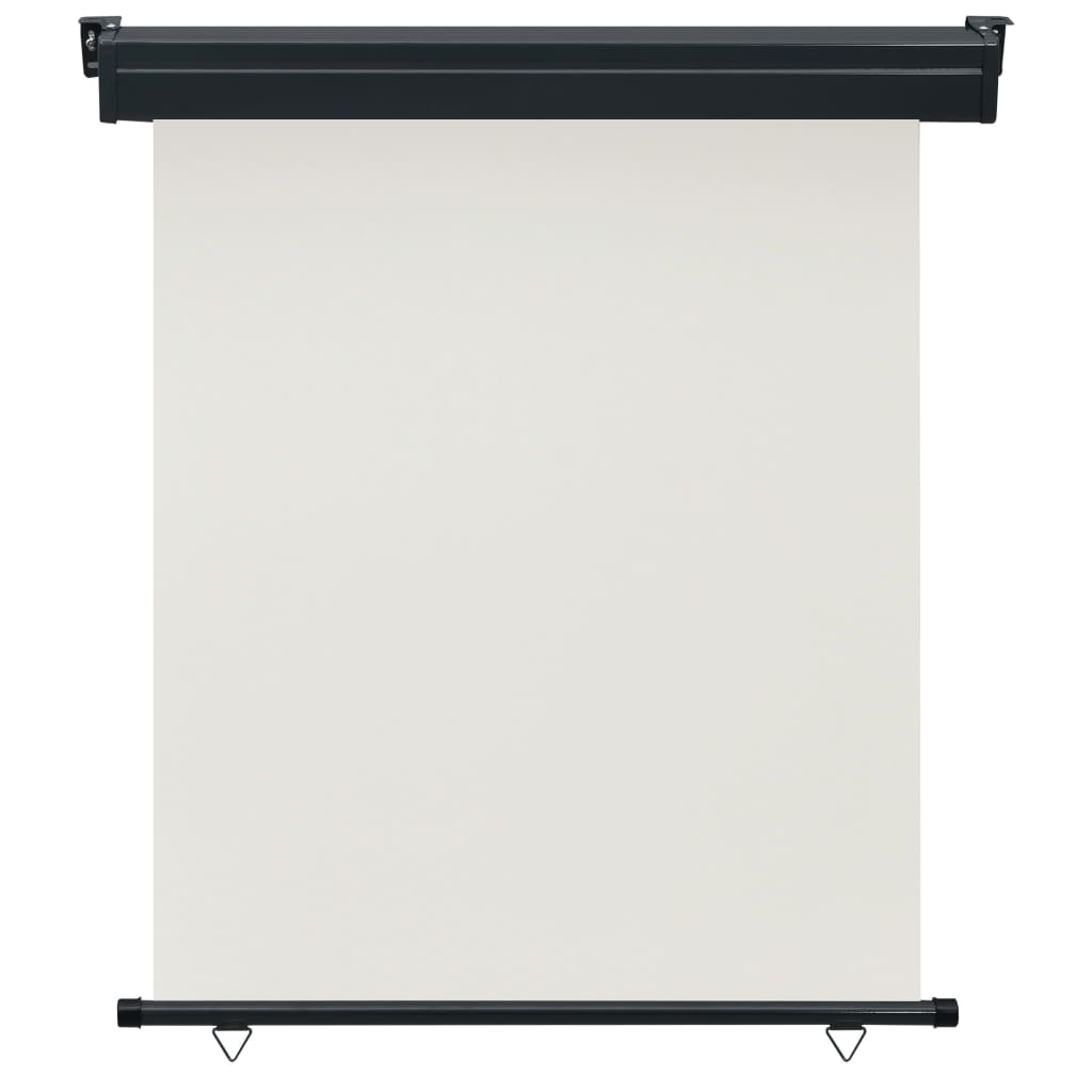 Vidaxl balkonscherm 145x250 cm crèmekleurig