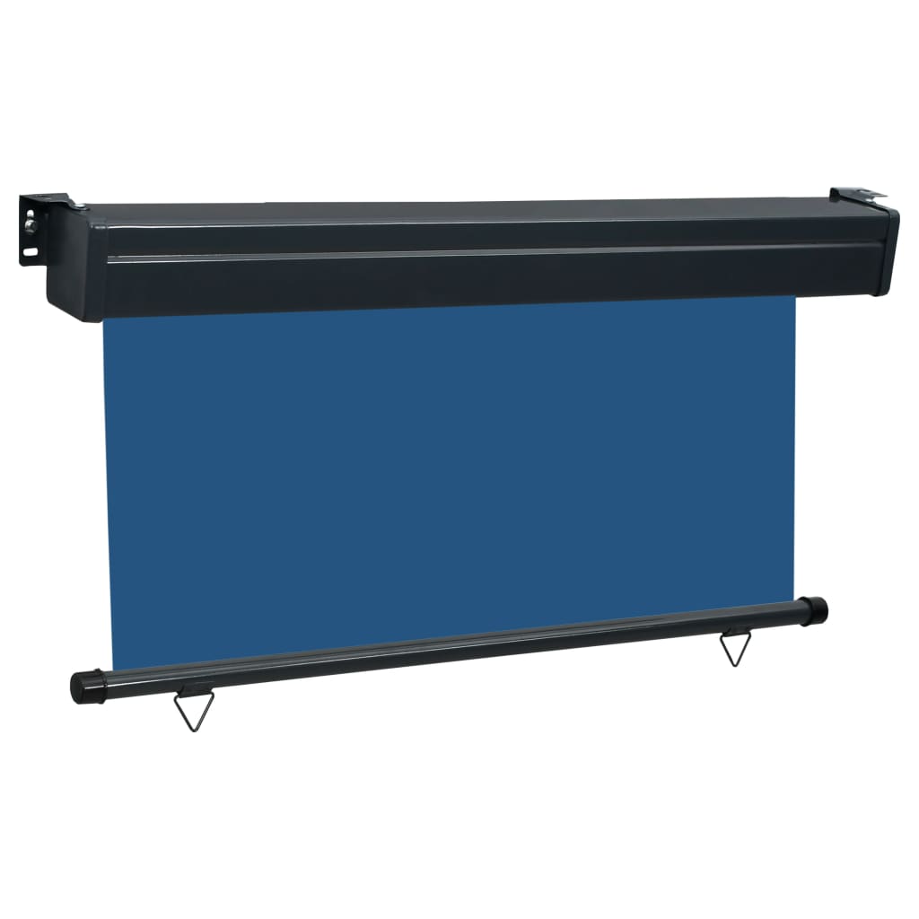 Vidaxl balkonscherm 145x250 cm blauw