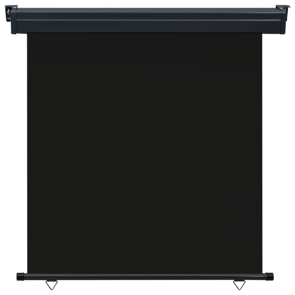 Vidaxl balkonscherm 165x250 cm zwart