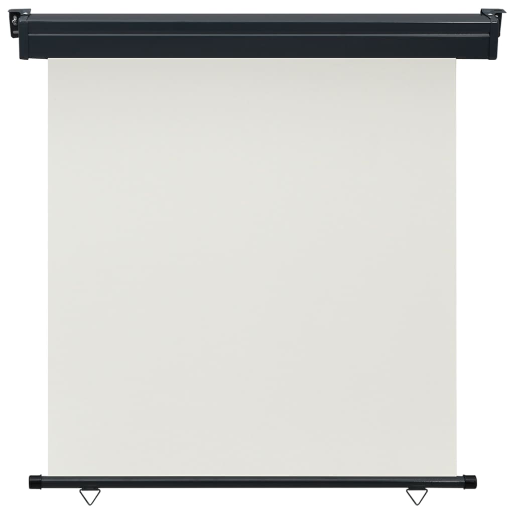 VidaXL Balkonscherm 165x250 cm crèmekleurig