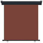 Vidaxl balkonscherm 165x250 cm bruin