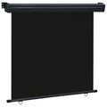 Vidaxl balkonscherm 175x250 cm zwart