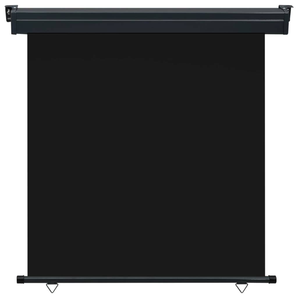 Vidaxl balkonscherm 175x250 cm zwart