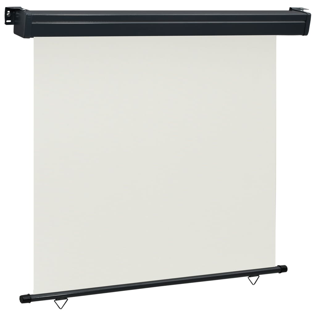 Vidaxl balkonscherm 175x250 cm crèmekleurig