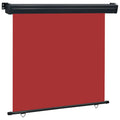 Vidaxl balkonscherm 175x250 cm rood