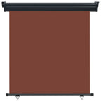 Vidaxl balkonscherm 175x250 cm bruin