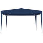 Vidaxl partytent 4x4 m blauw