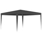 Vidaxl partytent professioneel 90 g m² 4x4 m antraciet