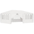 Vidaxl partytent met zijwanden professioneel 90 g m² 4x6 m wit