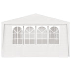 Vidaxl partytent met zijwanden professioneel 90 g m² 4x6 m wit