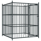VidaXL Hondenkennel voor buiten 150x150x185 cm