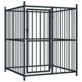 Vidaxl hondenkennel voor buiten 120x120x150 cm