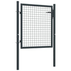 Vidaxl tuinhek van gaas gegalvaniseerd staal 100x75 cm grijs