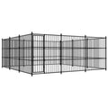 VidaXL Hondenkennel voor buiten 450x450x185 cm