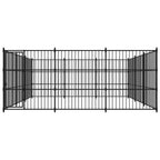 VidaXL Hondenkennel voor buiten 450x450x185 cm