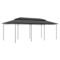 VidaXL Prieel 600x298x270 cm antraciet