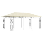 VidaXL Prieel met klamboe 6x3x2,73 m crème