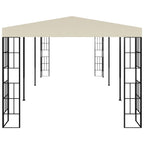 VidaXL Prieel 3x6 m crème