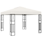 Vidaxl prieel 3x3 m stof crème