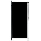Vidaxl rolgordijn voor buiten 100x270 cm antraciet