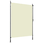 Vidaxl rolgordijn voor buiten 150x270 cm crème