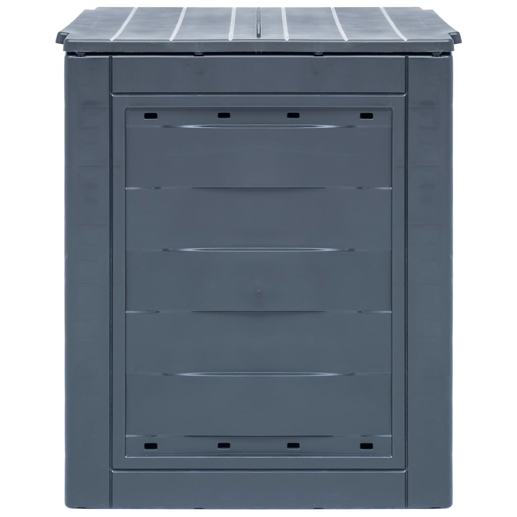 Vidaxl compostbakken 3 st 780 l 60x60x73 cm grijs