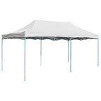 Vidaxl partytent inklapbaar 3x6 m staal wit