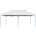 Vidaxl partytent inklapbaar 3x6 m staal wit
