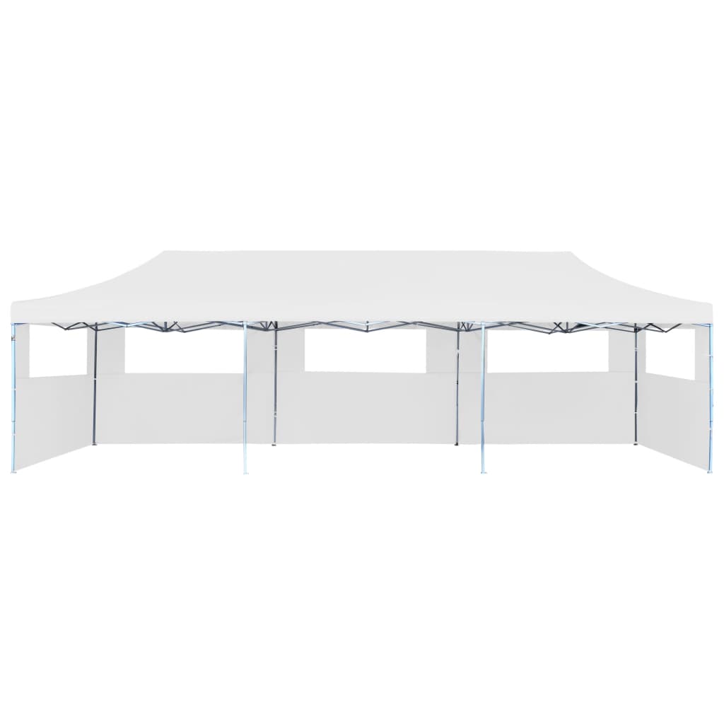 VidaXL Partytent pop-up met 5 zijwanden 3x9 m wit