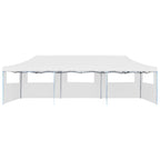 VidaXL Partytent pop-up met 5 zijwanden 3x9 m wit