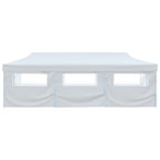 VidaXL Partytent pop-up met 8 zijwanden 3x9 m wit