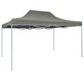 Vidaxl partytent inklapbaar 3x4 m staal antraciet