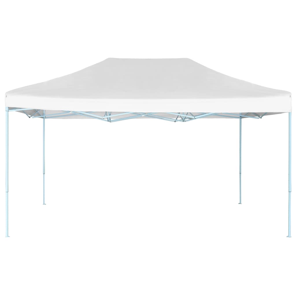 Vidaxl partytent inklapbaar 280x410x315 cm staal wit